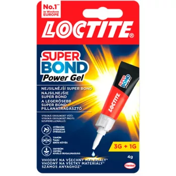 Loctite Super Bond ragasztó gél - 3+1g