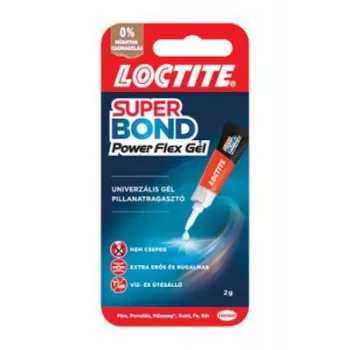 Loctite Super Bond Power Flex Gél pillanatragasztó - 2g