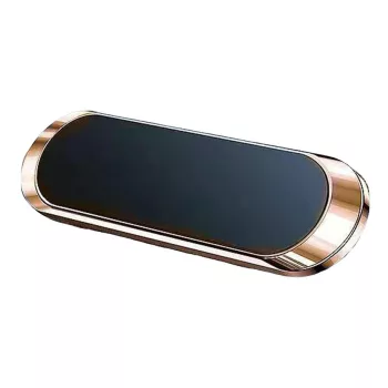 Mágneses, öntapadós telefontartó - fekete-arany