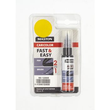 Maston 2in1 javító stift - 12ml - sárga