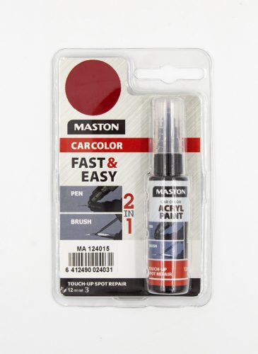 Maston 2in1 javító stift - 12ml - piros