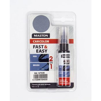 Maston javító stift 2in1 -sötét ezüst metál - 12ml