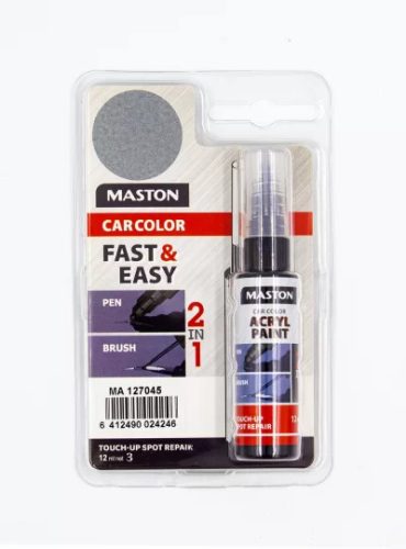 Maston javító stift 2in1 - ezüst metál - 12ml
