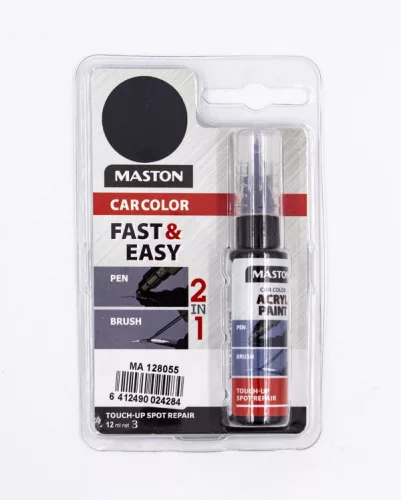 Maston javító stift 2in1 - fekete matt - 12ml