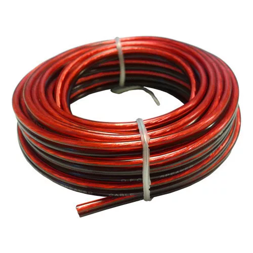 Kéteres sodrott réz hangszórókábel - 0,5mm2 - 5m