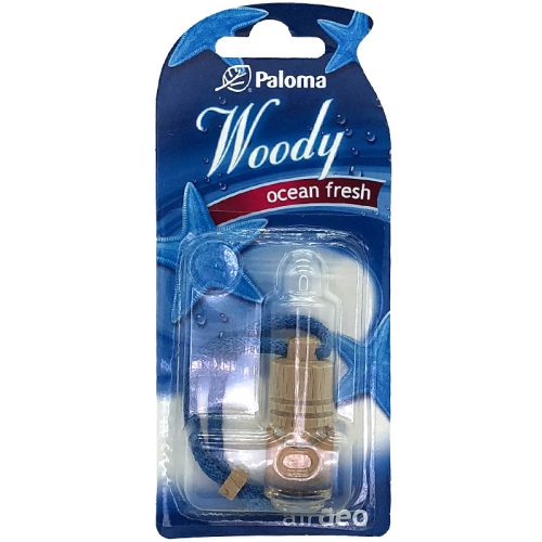 Paloma autóillatosító Woody Ocean fresh - 4,5 ml