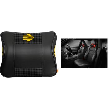 Momo memóriahabos nyaktámasz - fekete-sárga