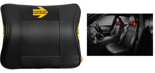 Momo memóriahabos nyaktámasz - fekete-sárga