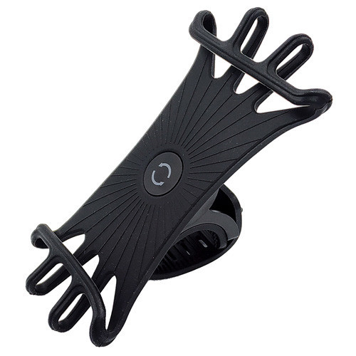 Kerékpáros telefontartó - kormányra - forgatható