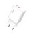 YooUp NC56-D dupla hálózati töltő - USB- Type-C - PD20W - fehér