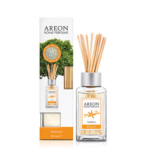 AREON Home Perfume Sticks - pálcás illóolajos illatosító - Vanília - 85ml