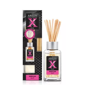   AREON Home Perfume X - Pálcás illatosító - Rágógumi - 85ml