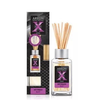   AREON Home Perfume X - pálcás illatosító - 85ml - Anti Tobacco