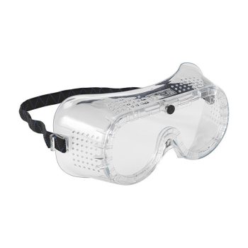 Gumipántos védőszemüveg szellőző nyílásokkal