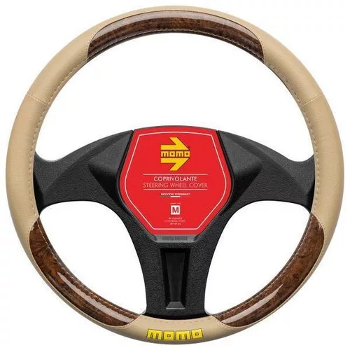 Momo BRIAR kormányvédő - M 38-39 cm - barna/bézs