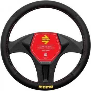 Momo EASY kormányvédő - M 38-39 cm - fekete/sárga