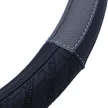 Momo VIP kormányvédő - M 38-39 cm - fekete/szürke