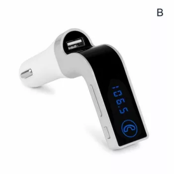 FM Transmitter - ezüst - 12-24V