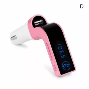 FM Transmitter - pink - 12-24V