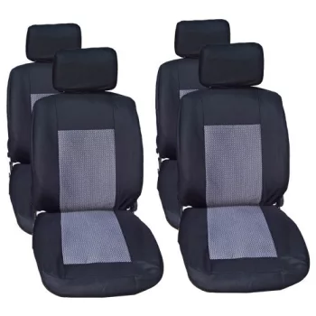   Univerzális 4 részes üléshuzat szett Pick-Up ülés elrendezéshez - fekete