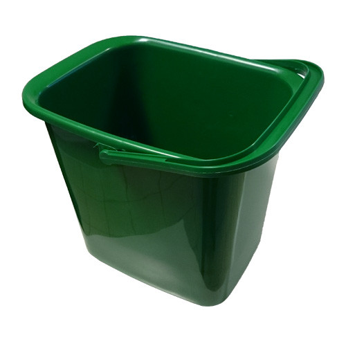Zöld műanyag vödör - 10l