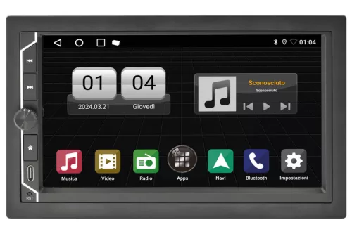 Phonocar VM003 2 DIN autós multimédia lejátszó Android 12-vel