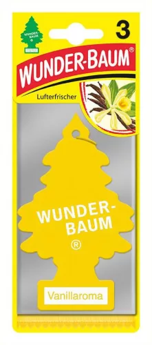 Wunderbaum autóillatosító - Vanília - 3x Csomag