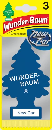 Wunderbaum New Car autóillatosító - 3x Csomag