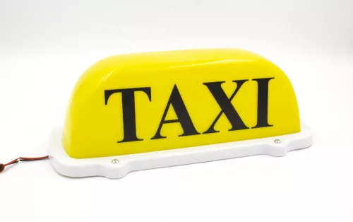 Mágnestalpas Taxi lámpa