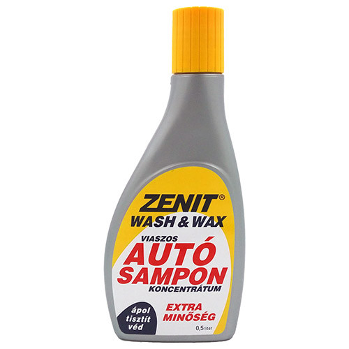 ZENIT Wash & Wax autósampon és viasz - 500ml