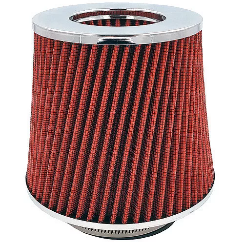 Sport levegőszűrő - 89-83-80-76-70-63-60mm - 155x130 - ferde bordázat