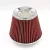 Sport levegőszűrő - piros/króm - 89/83/80/76/70/63/60mm