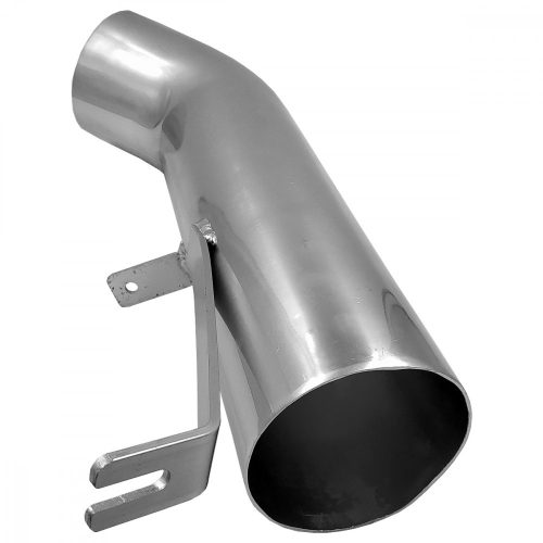 Levegőszűrő cső - alumínium, 400x77mm