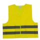 Láthatósági mellény - sárga - hordtáskában