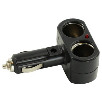   All Ride szivargyújtó elosztó kettes - pipa alakú - 12/24V