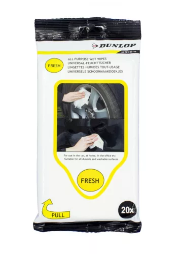 Dunlop törlőkendő általános felhasználásra - 20db