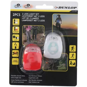 Dunlop LED kerékpár lámpa szett