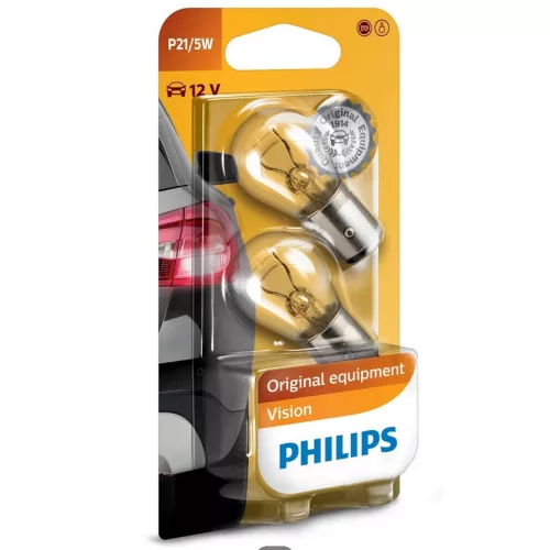 Philips Vision P21/5W BAY15d izzó - 2db