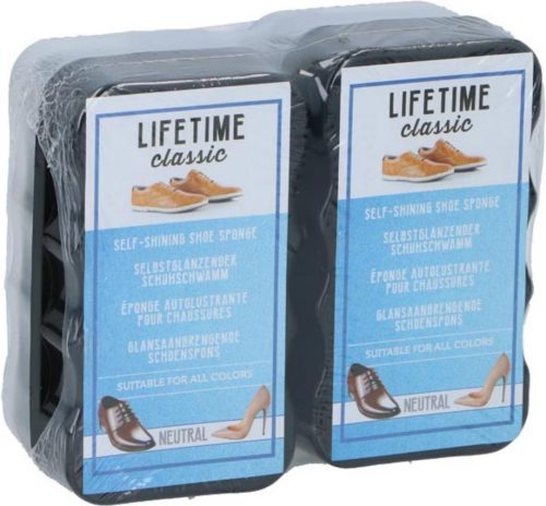Lifetime cipőtisztító szivacs - 2db