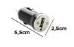 Dunlop szivargyújtós töltő - 1xUSB -1A 12/24V