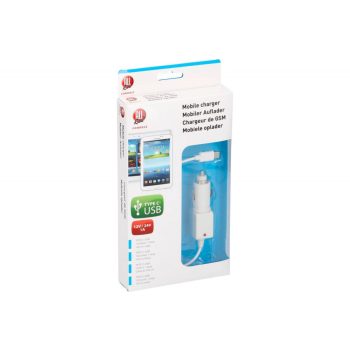   All Ride Connect szivargyújtós töltő - Type-C - 12/24V 1A - 140cm