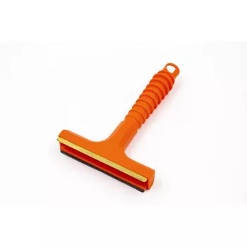 Réz és gumibetétes jégkaparó - narancssárga