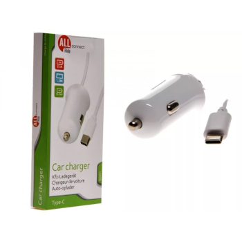   All Ride connect Type-C szivargyújtós töltő - 120cm -12-24V