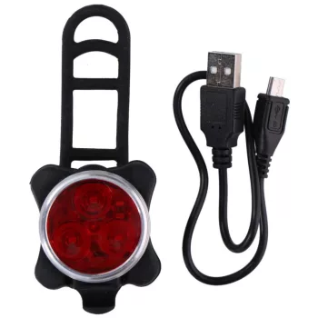 Dunlop USB kerékpár hátsó lámpa