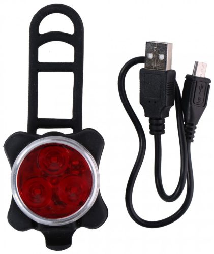 Dunlop USB kerékpár hátsó lámpa