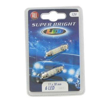 All Ride fehér fényű Sofita LED izzó - 12V