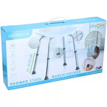 Állítható zuhanyszék - 51x45x57cm