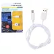 Dunlop 2A USB - Type-C adatkábel - 100cm - fehér