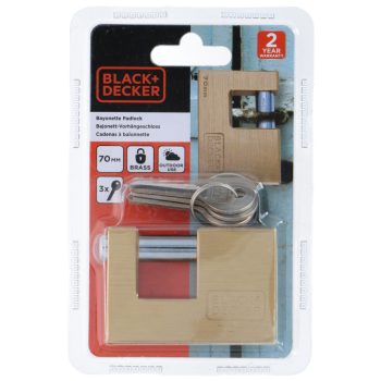 Black&Decker sárgaréz lakat - 70 mm