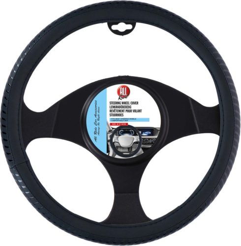 All Ride műbőr kormányvédő - fekete - 37-39cm